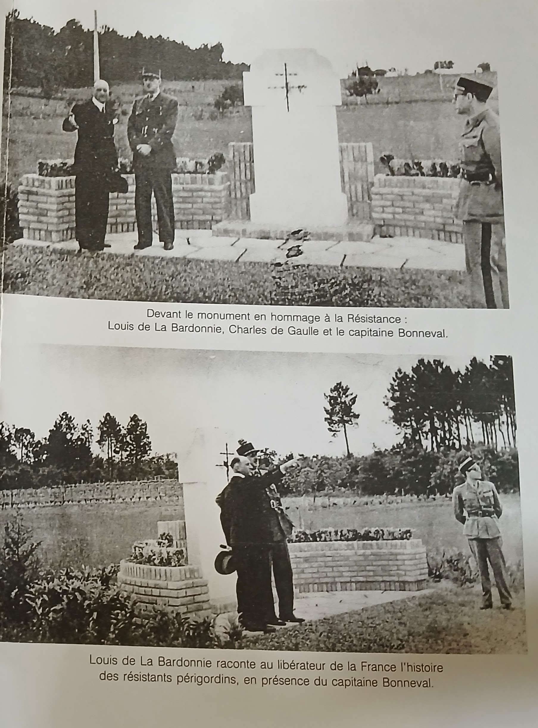 De Gaulle et Louis mémorial CND-Castille